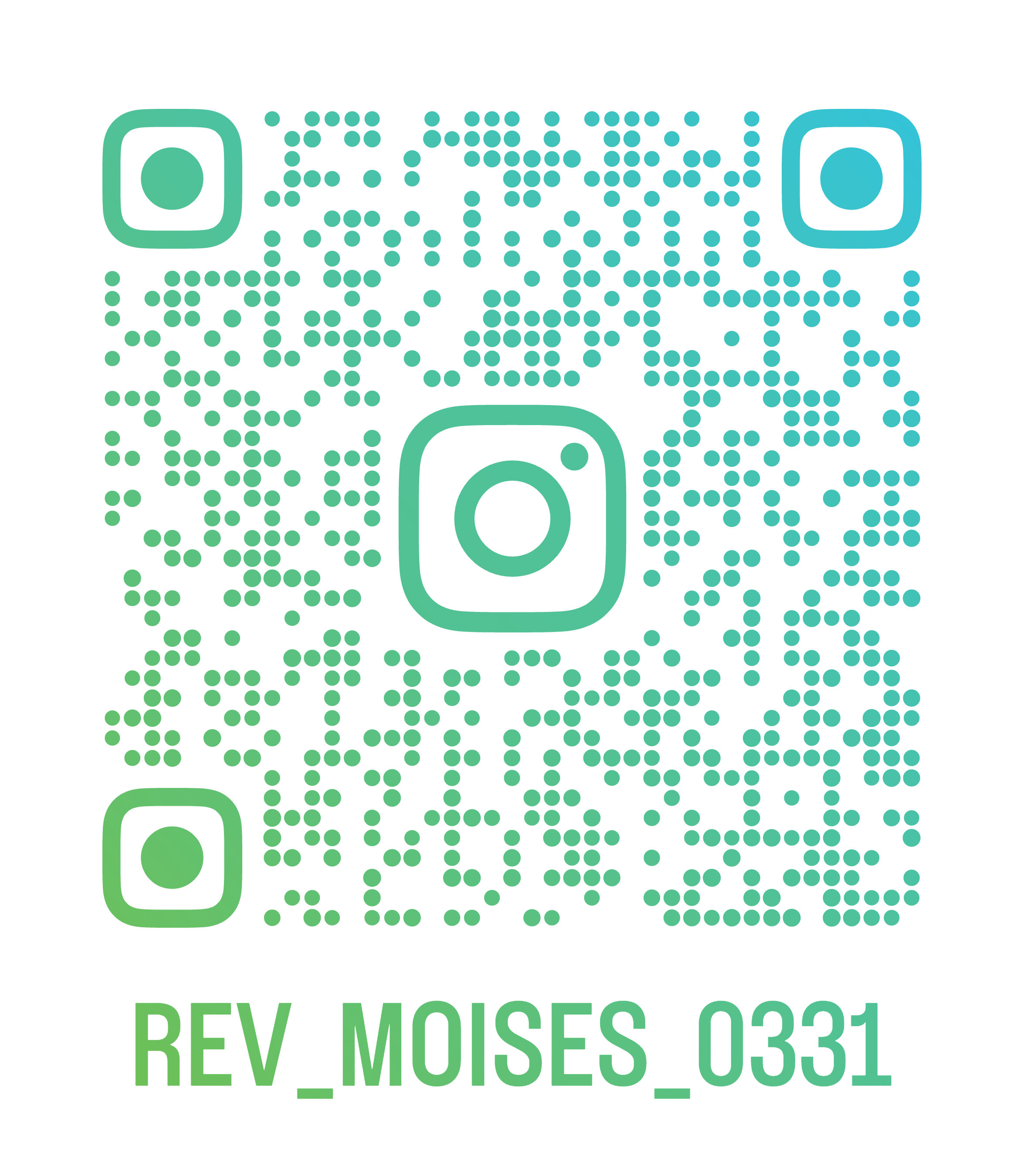 QR code — scan to follow @Rev_Moises_0331 on Instagram